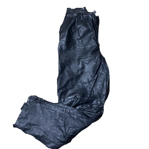 VINTAGE — Bagatelle Genuine Leather Trousers‎ - Picture 6 of 6